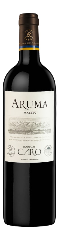 CARO Aruma Malbec 2022 Front Bottle Shot