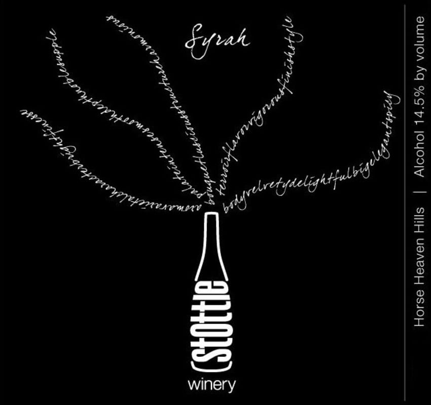 Stottle Winery Syrah 2013 Front Label