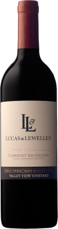 Lucas & Lewellen Valley View Cabernet Sauvignon 2019 Front Bottle Shot
