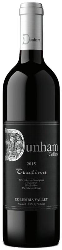 Dunham Cellars Trutina 2015 Front Bottle Shot