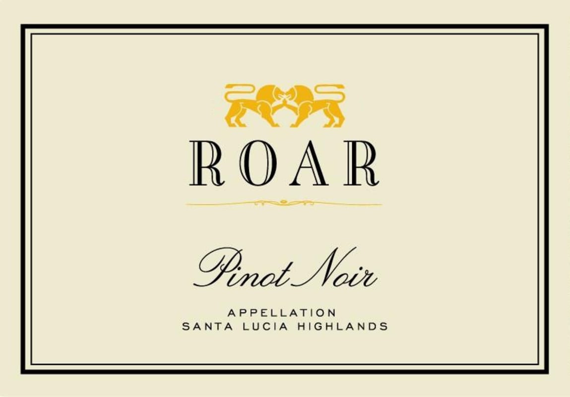 Roar Santa Lucia Highlands Pinot Noir 2009 Front Label