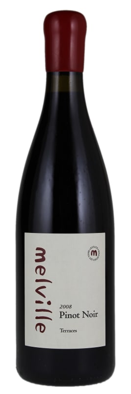 Melville Terraces Pinot Noir 2008 Front Bottle Shot