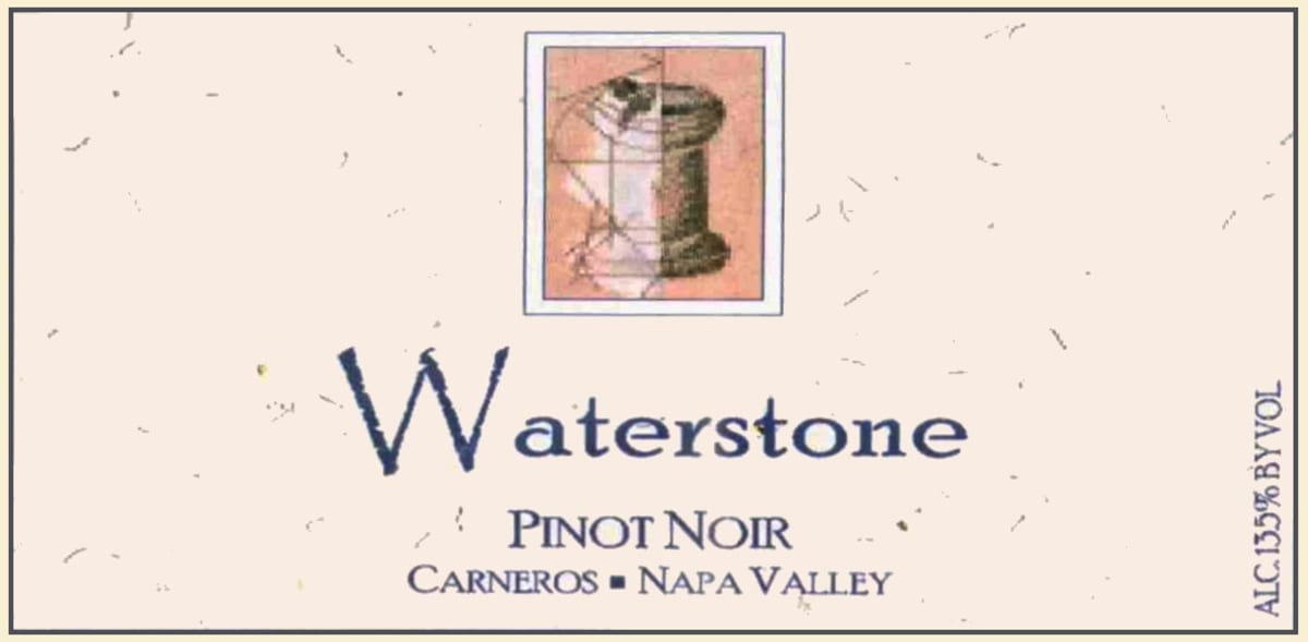 Waterstone Carneros Pinot Noir 2002 Front Label