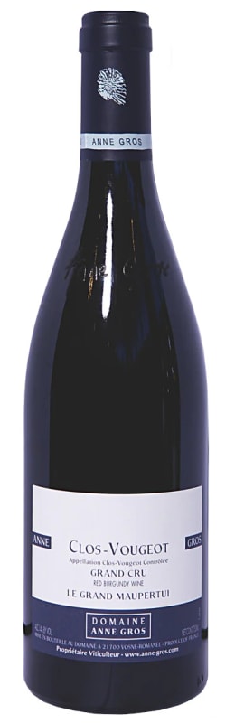 Domaine Anne Gros Clos Vougeot Grand Cru Le Grand Maupertui 2022 Front Bottle Shot