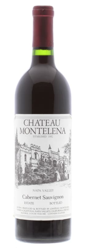 Chateau Montelena Estate Cabernet Sauvignon 1988 Front Bottle Shot