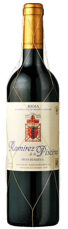 Bodegas Ramirez de la Piscina Gran Reserva 2016 Front Bottle Shot