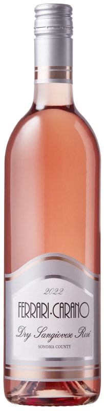Ferrari-Carano Dry Sangiovese Rose 2022 Front Bottle Shot