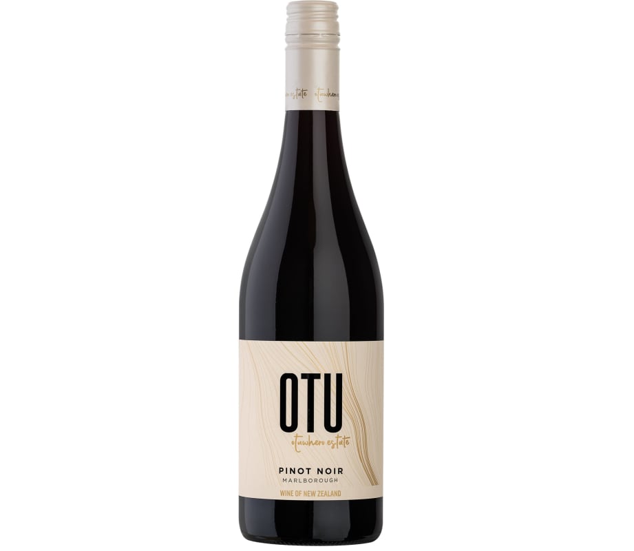 Otuwhero Estate OTU Pinot Noir 2020 Front Bottle Shot