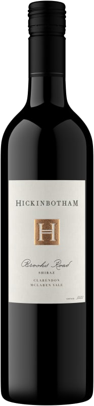 Hickinbotham Brooks Road Shiraz 2020 Front Bottle Shot