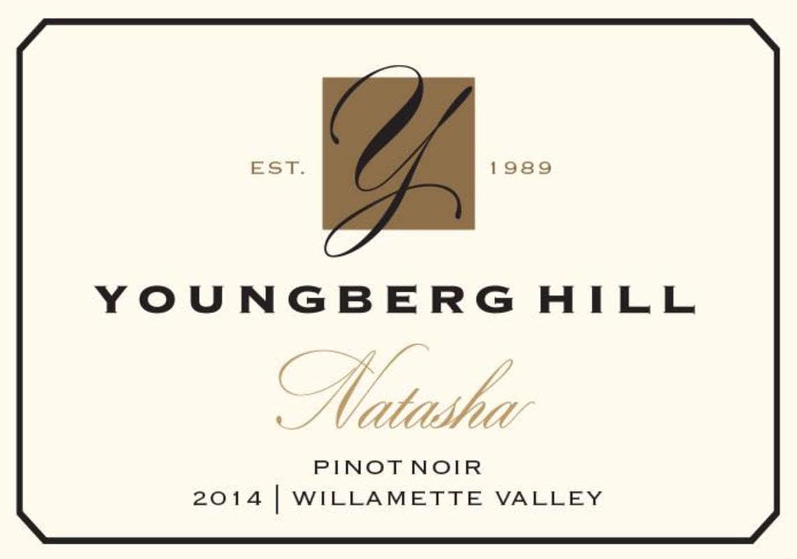 Youngberg Hill Vineyards Natasha Pinot Noir 2014 Front Label