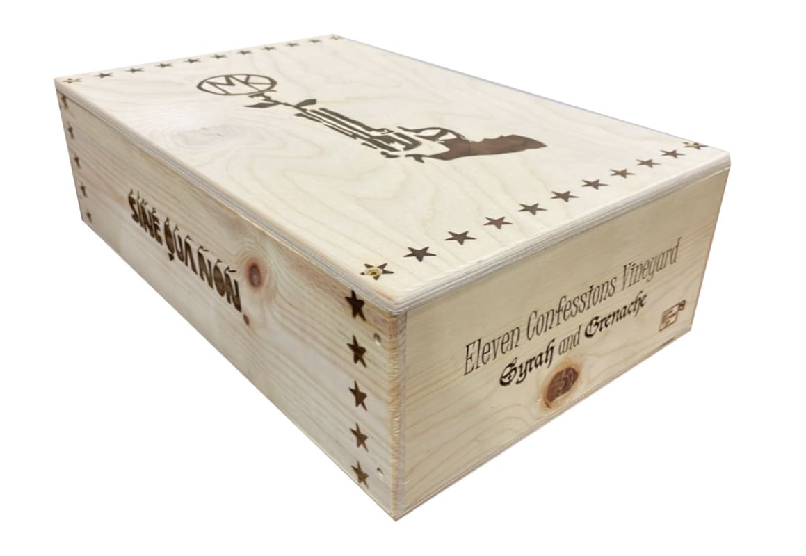 Sine Qua Non Eleven Confessions Vineyard Syrah and Grenache (2 1.5 Liter Magnums in OWC) 2017 Gift Product Image