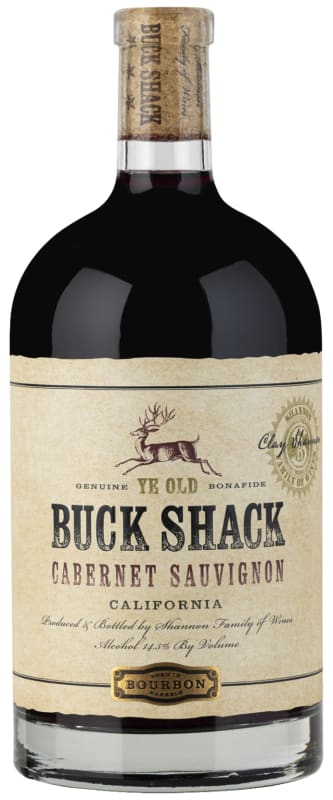 Shannon Ridge Buck Shack Bourbon Barrel Cabernet Sauvignon 2023 Front Bottle Shot