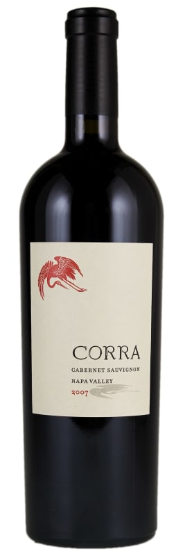 Corra Winery Cabernet Sauvignon 2007 Front Bottle Shot