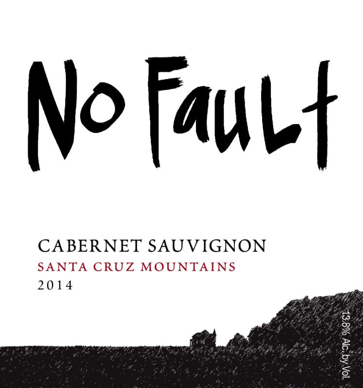 Wrath No Fault Cabernet Sauvignon 2014 Front Label