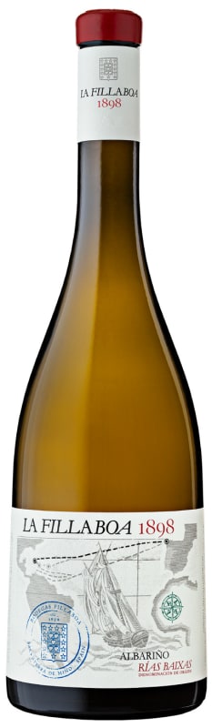 Bodegas Fillaboa Albarino 1898 2020 Front Bottle Shot