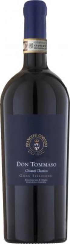 Le Corti Don Tommaso Chianti Classico Gran Selezione 2015 Front Bottle Shot