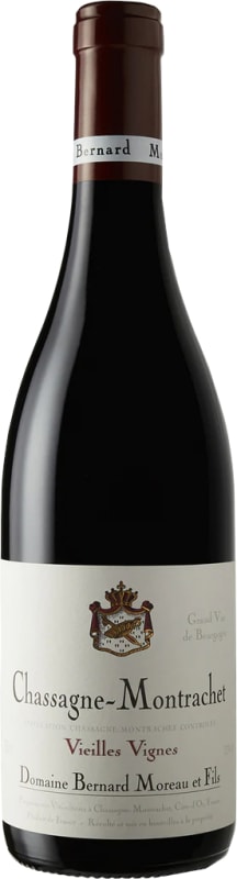 Domaine Bernard Moreau Chassagne-Montrachet Rouge 2020 Front Bottle Shot