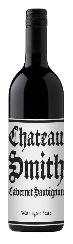 Charles Smith Wines Chateau Smith Cabernet Sauvignon 2019 Front Bottle Shot