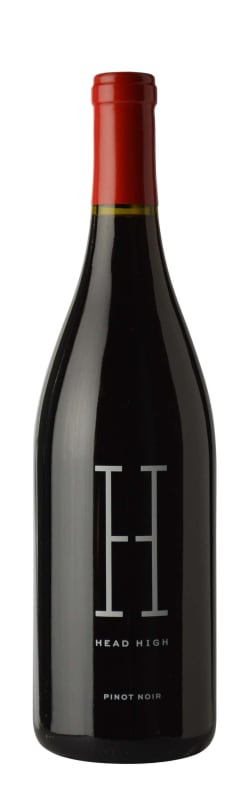 Head High Wines Sonoma County Pinot Noir 2018 Front Bottle Shot