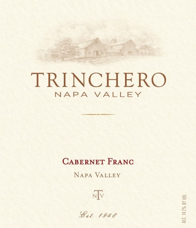 Trinchero Cabernet Franc 2010 Front Label