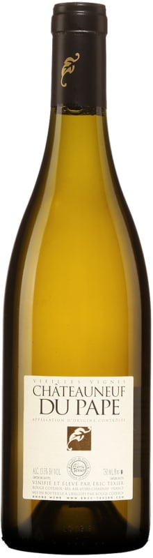 Eric Texier Chateauneuf-du-Pape Blanc 2019 Front Bottle Shot
