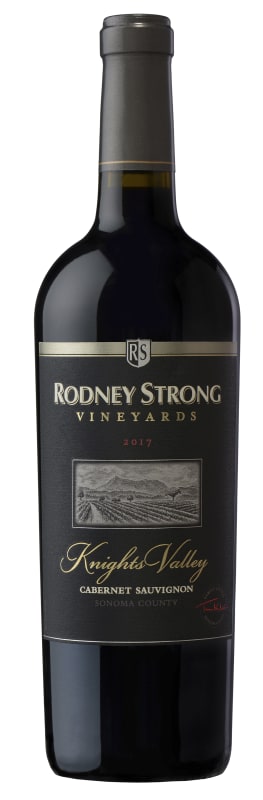 Rodney Strong Knights Valley Estate Cabernet Sauvignon 2017 Front Bottle Shot