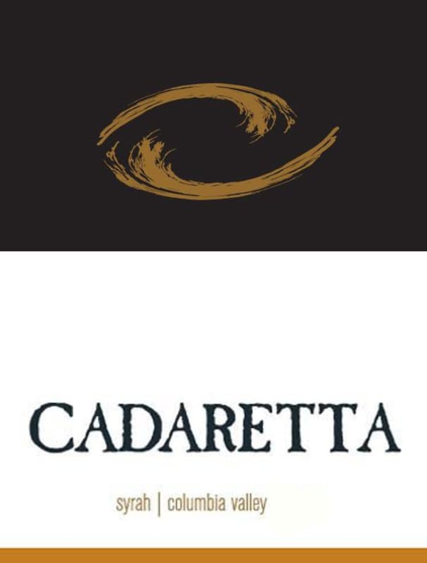 Cadaretta Syrah 2014 Front Label