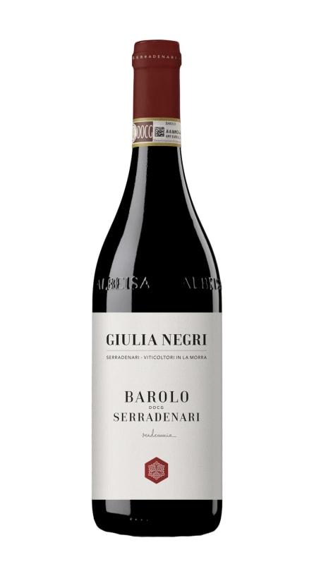 Giulia Negri Barolo Serradenari 2014 Front Bottle Shot