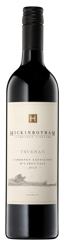 Hickinbotham Trueman Cabernet Sauvignon 2013 Front Bottle Shot