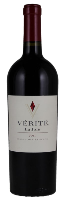 Verite La Joie (stained label) 2001 Front Bottle Shot