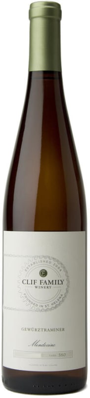 Clif Family Winery Dry Gewurztraminer 2019 Front Bottle Shot