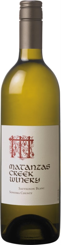 Matanzas Creek Sonoma County Sauvignon Blanc 2017 Front Bottle Shot