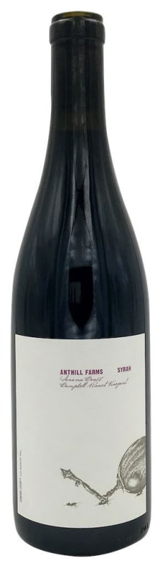 Anthill Farms Campbell Ranch Vineyard Syrah 2019 Front Bottle Shot