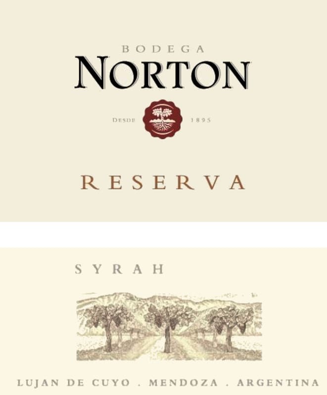 Bodega Norton Reserva Syrah 2007 Front Label