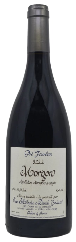 Daniel Bouland Morgon Pre Jourdan 2022 Front Bottle Shot