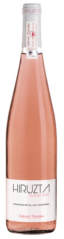Hiruzta Txakoli Rosado 2025 Front Bottle Shot