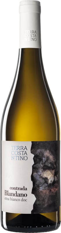 Terra Costantino Contrada Blandano Etna Bianco 2016 Front Bottle Shot