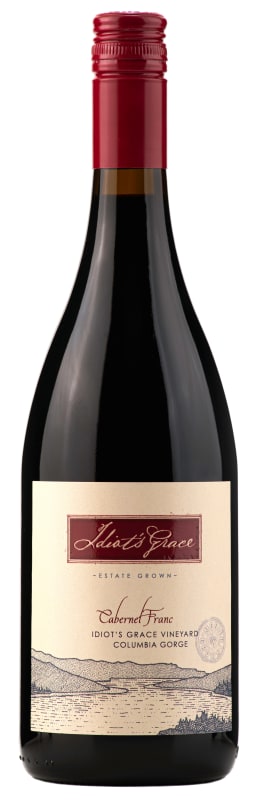 Idiot's Grace Columbia Gorge Cabernet Franc 2018 Front Bottle Shot