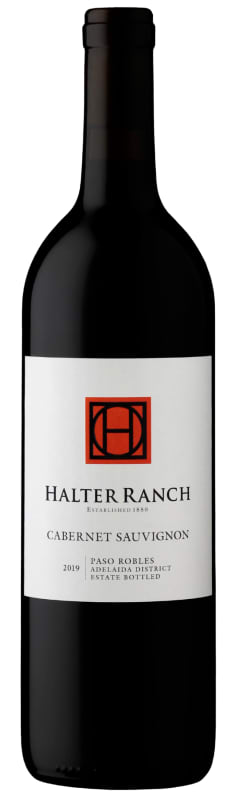 Halter Ranch Cabernet Sauvignon 2019 Front Bottle Shot
