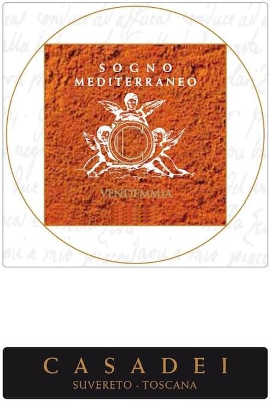 Casadei Sogno Mediterraneo 2016 Front Label
