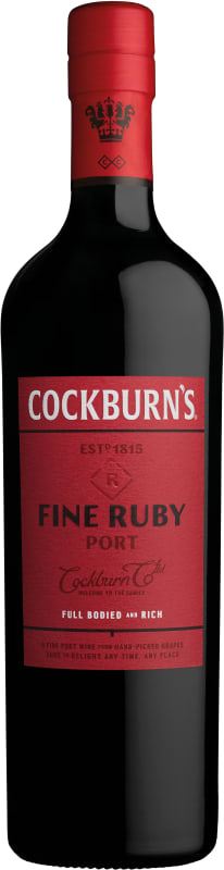 Cockburn's Fine Ruby Front Bottle Shot