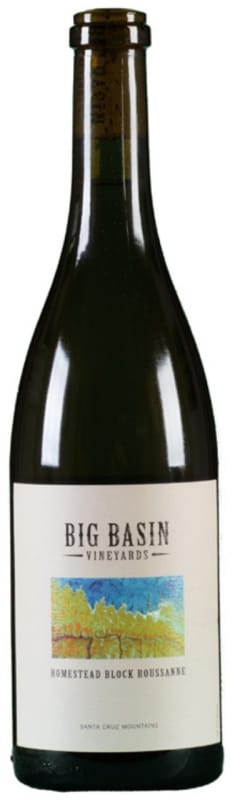 Big Basin Homestead Block Roussanne 2015 Front Bottle Shot