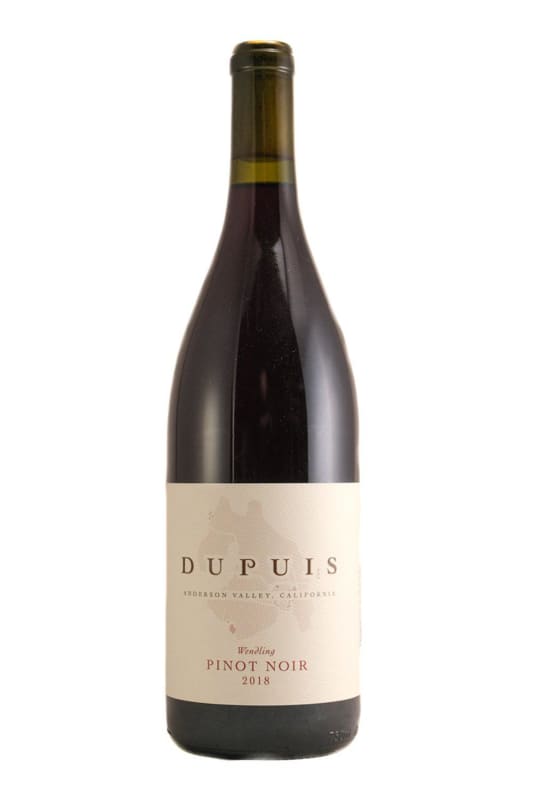DuPuis Wendling Vineyard Pinot Noir 2018 Front Bottle Shot