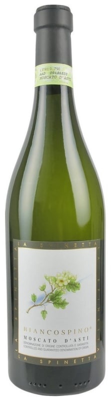 La Spinetta Biancospino Moscato d'Asti 2019 Front Bottle Shot