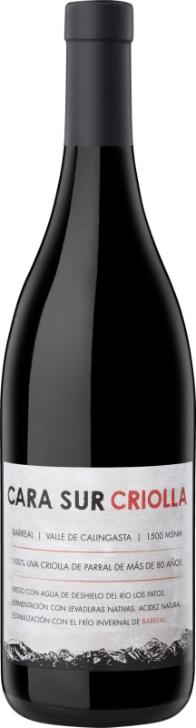 Cara Sur Criolla Chica 2020 Front Bottle Shot