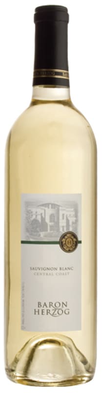 Baron Herzog Sauvignon Blanc (OU Kosher) 2017 Front Bottle Shot