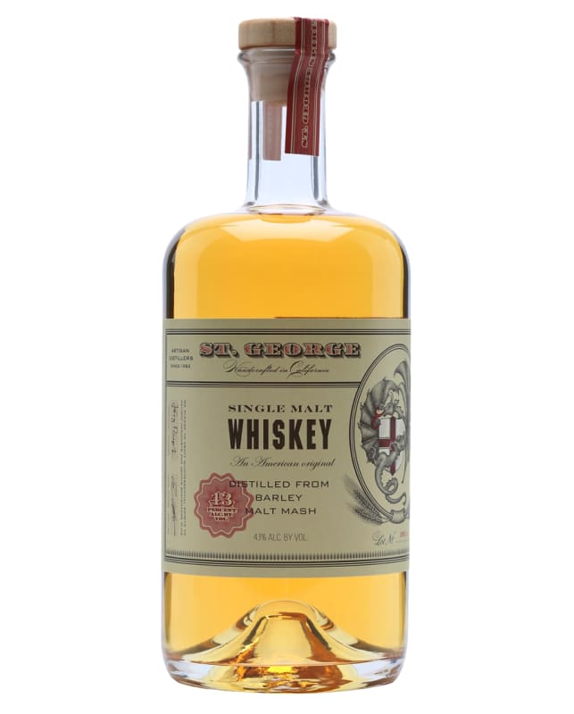 St. George Spirits Single Malt Whiskey Lot 19 Front Bottle Shot