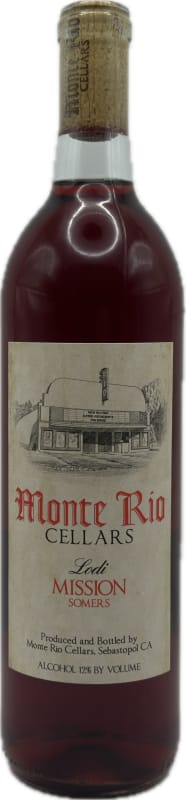 Monte Rio Mission 2024 Front Bottle Shot