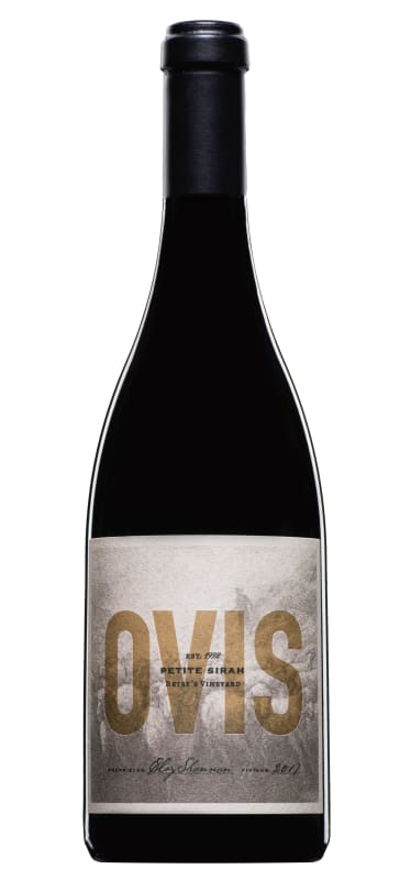 Clay Shannon Petite Sirah 2017 Front Bottle Shot