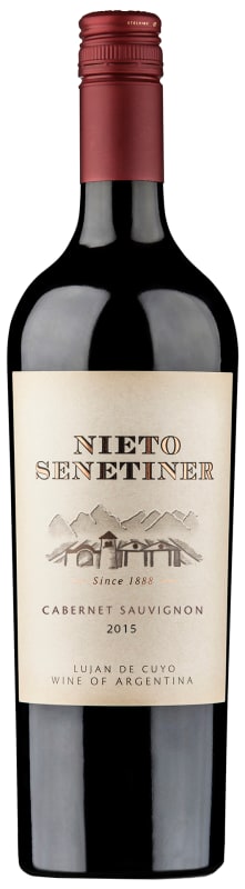 Nieto Senetiner Cabernet Sauvignon 2015 Front Bottle Shot